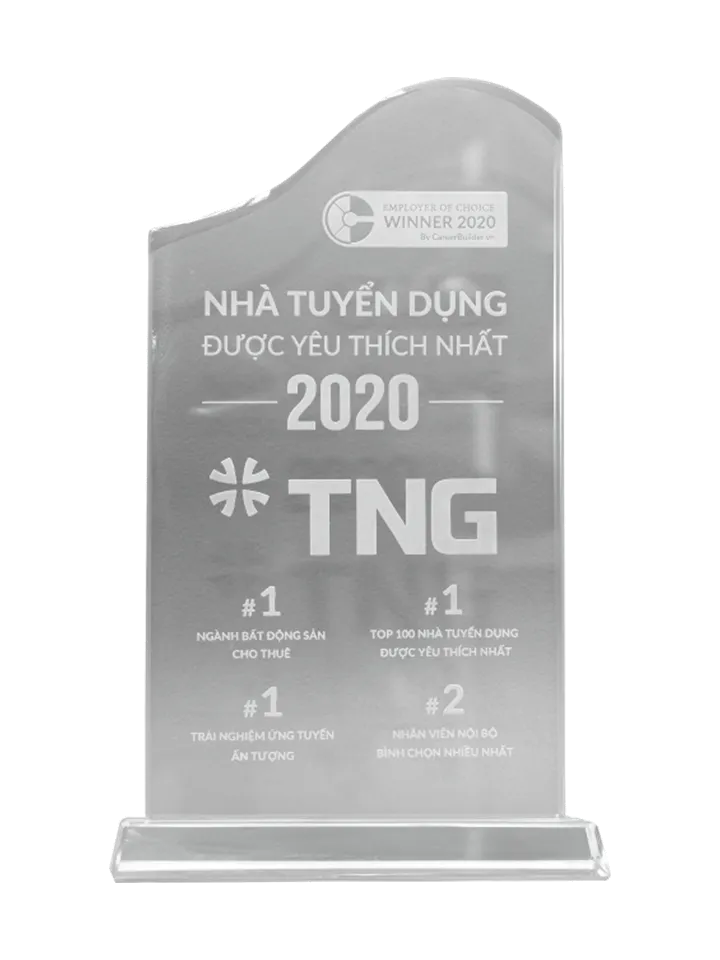Nhà tuyển dụng được yêu thích nhất 2020 - bình chọn bởi CareerBuilder.vn